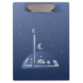 Moonlit Ramadan Klembord (Voorkant)