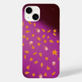 Moonlit Rozen en herfstbladeren Case-Mate iPhone Case (Achterkant)