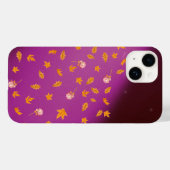 Moonlit Rozen en herfstbladeren Case-Mate iPhone Case (Achterkant (horizontaal))