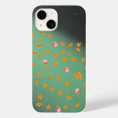 Moonlit Rozen en herfstbladeren Case-Mate iPhone Case (Achterkant)