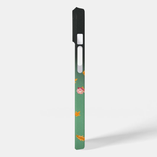 Moonlit Rozen en herfstbladeren Case-Mate iPhone Case (Achterkant / Links)