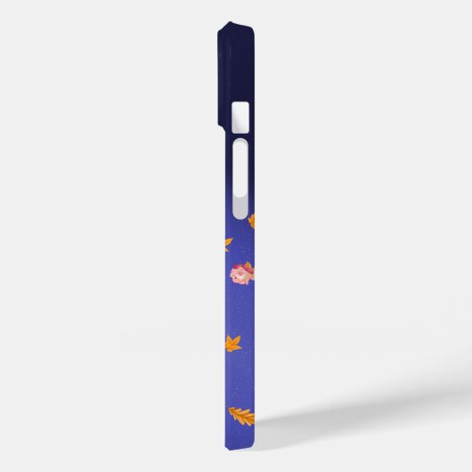 Moonlit Rozen en herfstbladeren Case-Mate iPhone Case (Achterkant / Links)