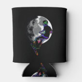 Moonlit Scooter Champ - Scooter Boy Artwork Blikjeskoeler (Achterkant)