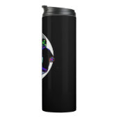 Moonlit Scooter Champ - Scooter Boy Artwork Thermosbeker (Geroteerd rechts)