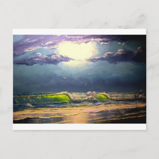 Moonlit Seascape Briefkaart