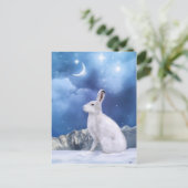 Moonlit Sentinel Briefkaart (Staand voorkant)