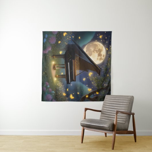 Moonlit Serenade #3 Wandkleed (In Situ (horizontaal))