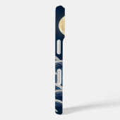 Moonlit Serenity Elegante Japanse kraan Case-Mate iPhone Case (Achterkant / Rechts)