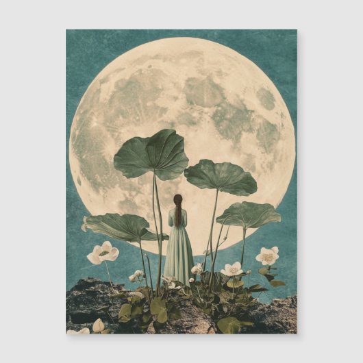 Moonlit Serenity –  Lotus Scene (Voorkant)