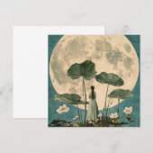 Moonlit Serenity –  Lotus Scene (Voorkant / Achterkant)