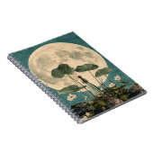 Moonlit Serenity –  Lotus Scene Notitieboek (Rechterzijde)
