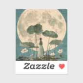 Moonlit Serenity –  Lotus Scene Sticker (Vel)