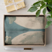 Moonlit Serenity –  Lotus Scene Tissuepapier (Geschenk)