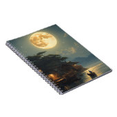 Moonlit Serenity - Ontgrendel je creativiteit! Notitieboek (Rechterzijde)
