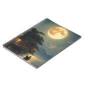 Moonlit Serenity - Ontgrendel je creativiteit! Notitieboek (Linkerzijde)