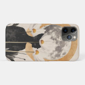 Moonlit Silhouette - Boho elegantie Case-Mate iPhone Case (Achterkant (horizontaal))