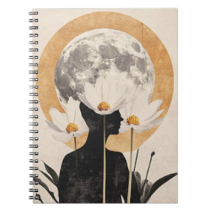 Moonlit Silhouette - Boho elegantie Notitieboek