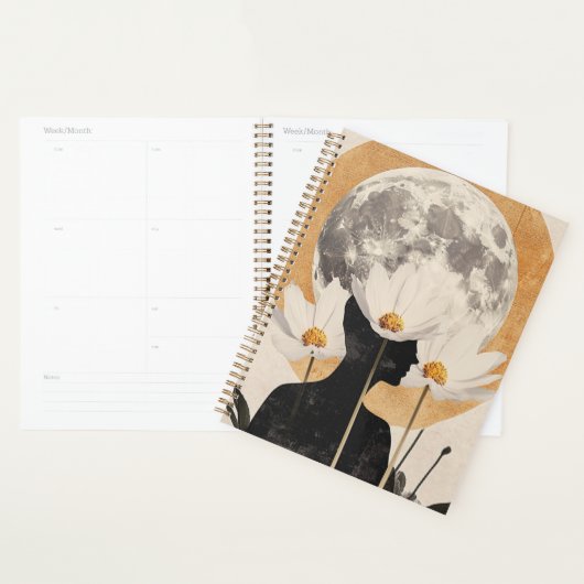 Moonlit Silhouette - Boho elegantie Planner (Display)