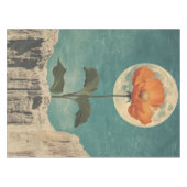 Moonlit Sinaasappel Bloom - Boho Charm Tafelkleed (Voorkant (Horizontaal))