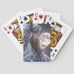 Moonlit Siren Pokerkaarten