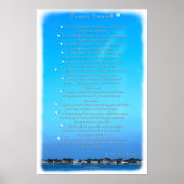 Moonlit Sky Optimist Cremist Poster (Voorkant)