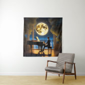 Moonlit Sonata #3 Wandkleed (In situ)