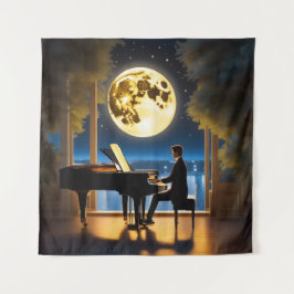 Moonlit Sonata #3 Wandkleed