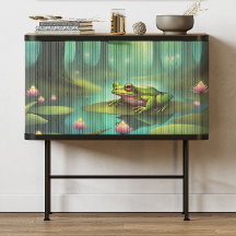 Moonlit Sprookje Kikker Decoupage