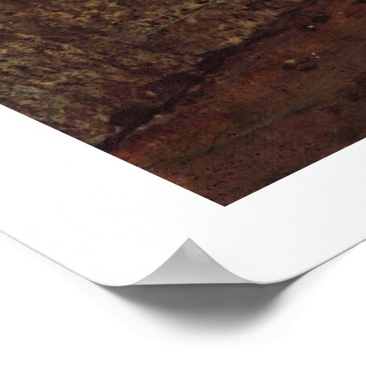 Moonlit Street Scene, 1882 (olie op canvas) Poster (Hoek)