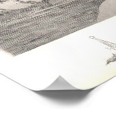 Moonlit Stroll in Winter, Amerikaans Poster met fi (Hoek)