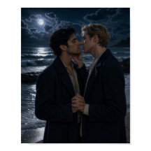 Moonlit Surrender | Gay Art Project
