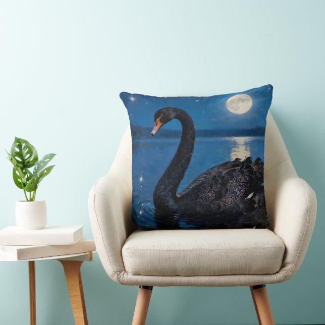 Moonlit Swim Kussen (Stoel)