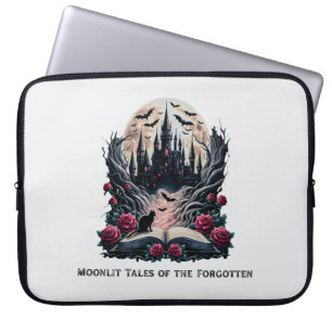 Moonlit Tales Gothic Laptop Bag Sleeve