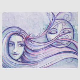 Moonlit Thoughts MoonChild Goddess Moon Child Tissuepapier