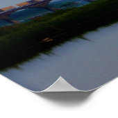 Moonlit Train - Rockville Bridge, PA Poster (Hoek)