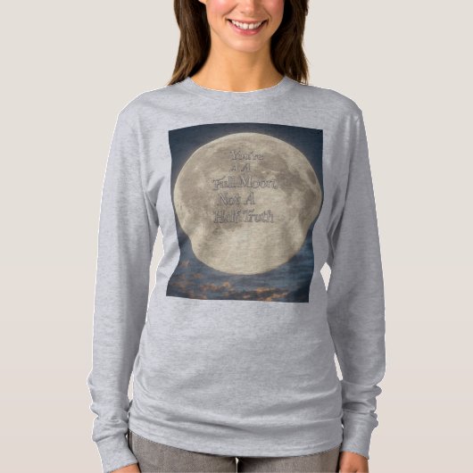 "Moonlit Truth - Shine Whole" T-shirt (Voorkant)