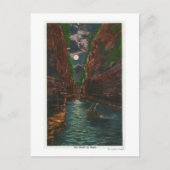 Moonlit Uitzicht van de Kronkel Briefkaart (Voorkant)