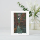 Moonlit Uitzicht van de Kronkel Briefkaart (Staand voorkant)