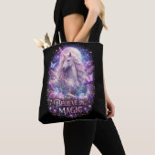 Moonlit Unicorn Dreams Tote Bag (Dichtbij)