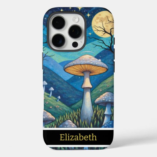 Moonlit Valley Mushroom Case-Mate iPhone Case (Achterkant)