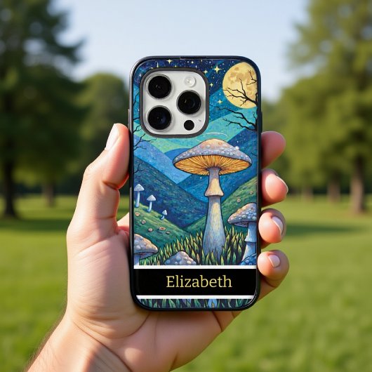 Moonlit Valley Mushroom Case-Mate iPhone Case