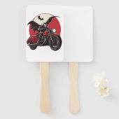 Moonlit Vampire Ride Handwaaier (Voorkant en achterkant)