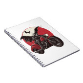 Moonlit Vampire Ride Notitieboek (Rechterzijde)