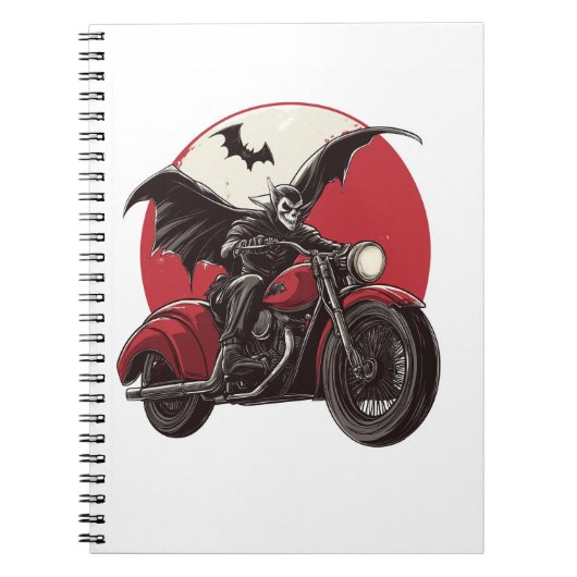 Moonlit Vampire Ride Notitieboek (Voorkant)