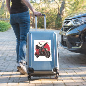  Moonlit Vampire Ride Sticker (Koffer Insitu)