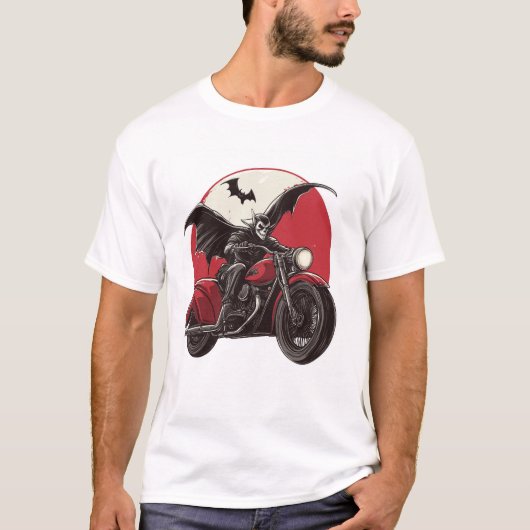  Moonlit Vampire Ride T-shirt (Voorkant)