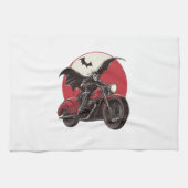  Moonlit Vampire Ride Theedoek (Horizontaal)