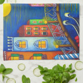 Moonlit Venice American MoJo Kitchen Towel Theedoek (Gevouwen)