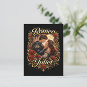 Moonlit Verona Lovers Briefkaart (Staand voorkant)