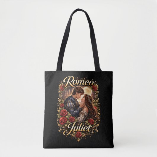 Moonlit Verona Lovers Tote Bag (Voorkant)